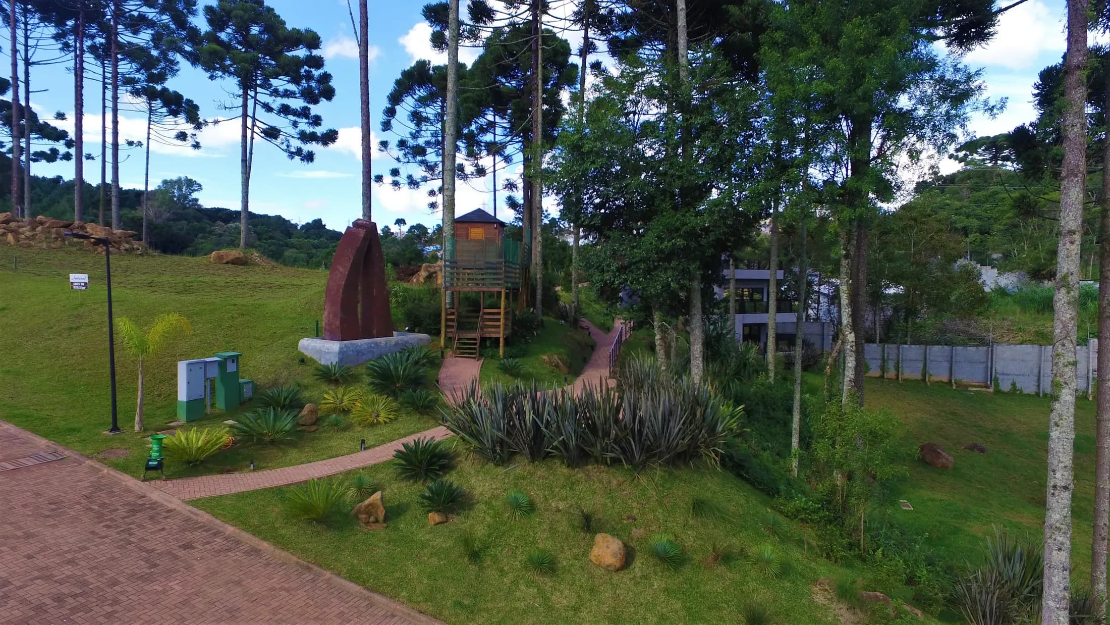 Vista aérea de empreendimento PortoFino